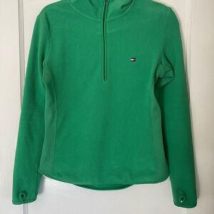 Tommy Hilfiger Vibrant Green Fleece Jacket